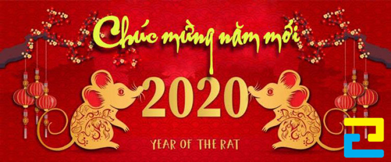Mẫu in băng rôn mừng năm con chuột 2020