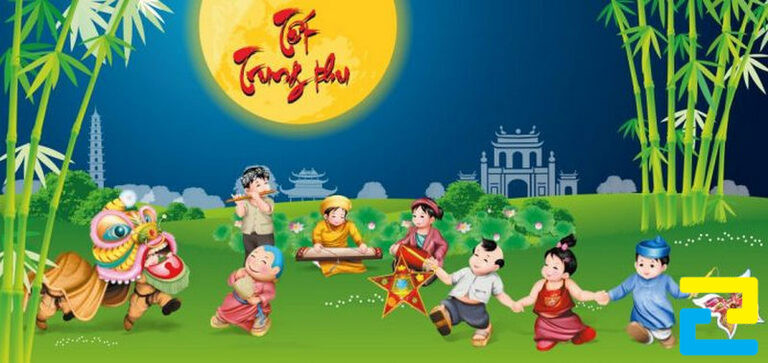 Mẫu thiết kế băng rôn trung thu