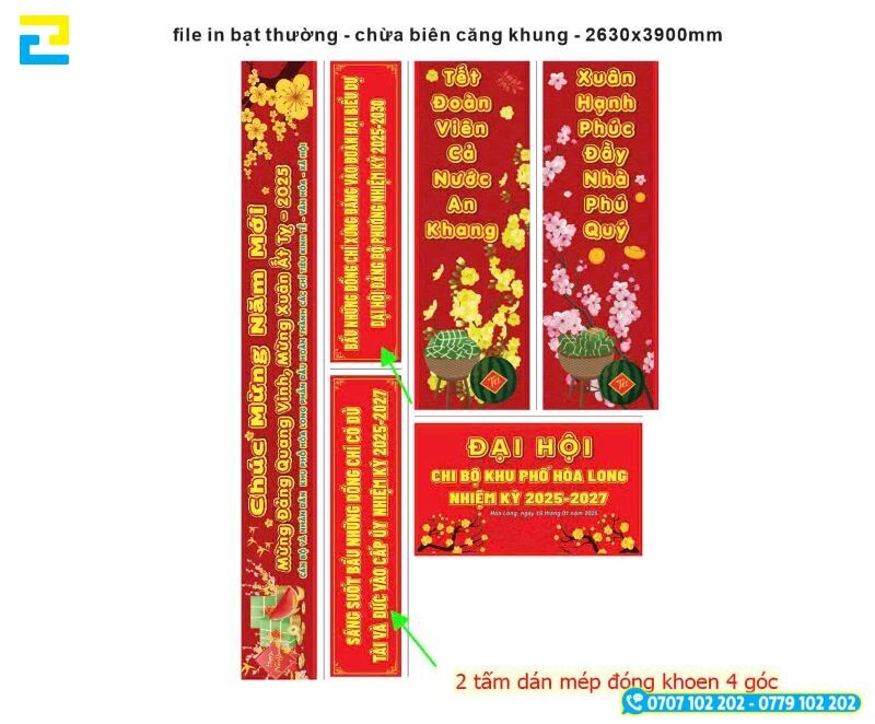 In Bang Ron Chuc Mung Nam Moi