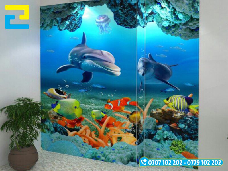 In uv đa màu sắc lên kính 10mm