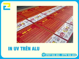 Báo Giá In UV Trên Alu Lấy Nhanh Chất Lượng Chuẩn Sắc Nét