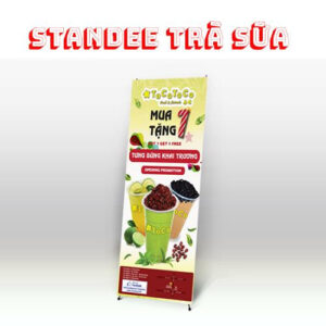 Bao Gia In Standee Tra Sua