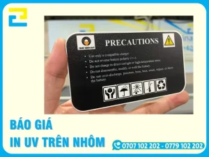 Báo Giá In UV Trên Nhôm Giá Rẻ Chất Lượng Theo Yêu Cầu