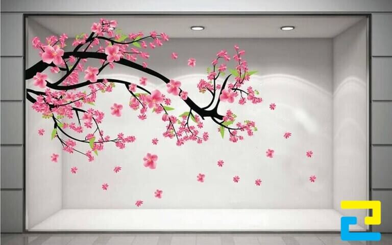 Mẫu hoa đao hoa mai khoe sắc