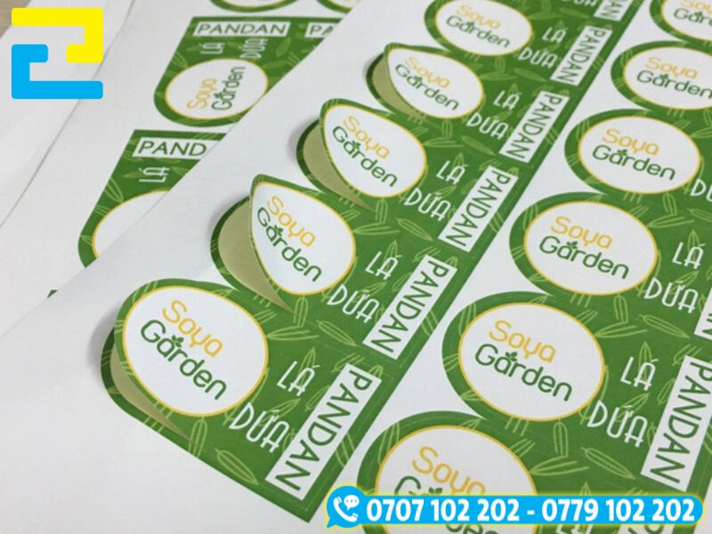 In Decal Giay Dan Chai Nhua