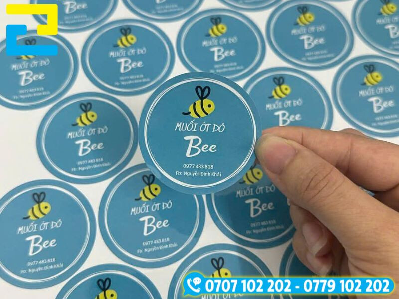 In Decal Dan Chai Nhua