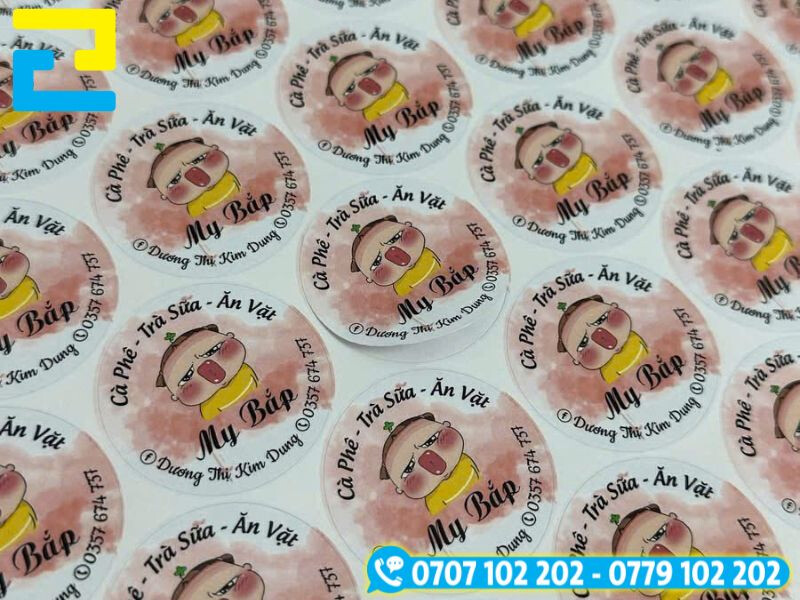 In Decal Dan Chai Nhua