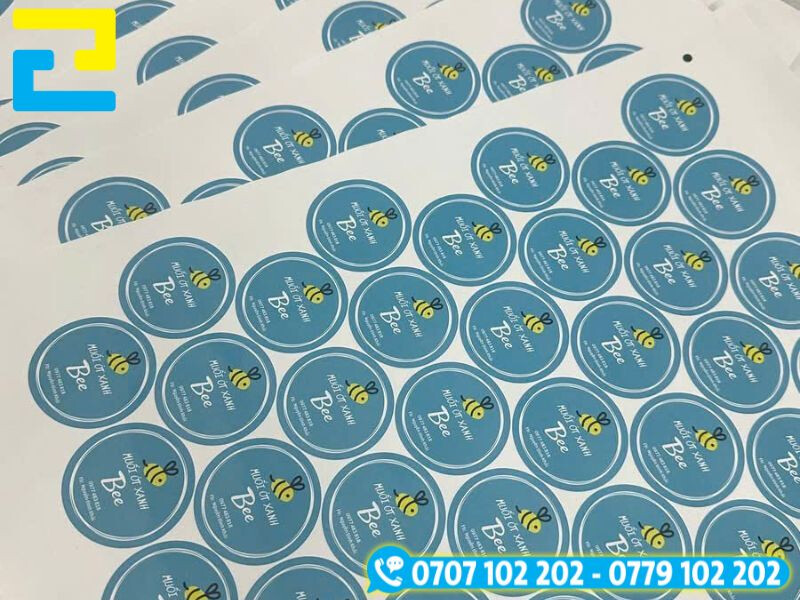 In Decal Dan Chai Nhua