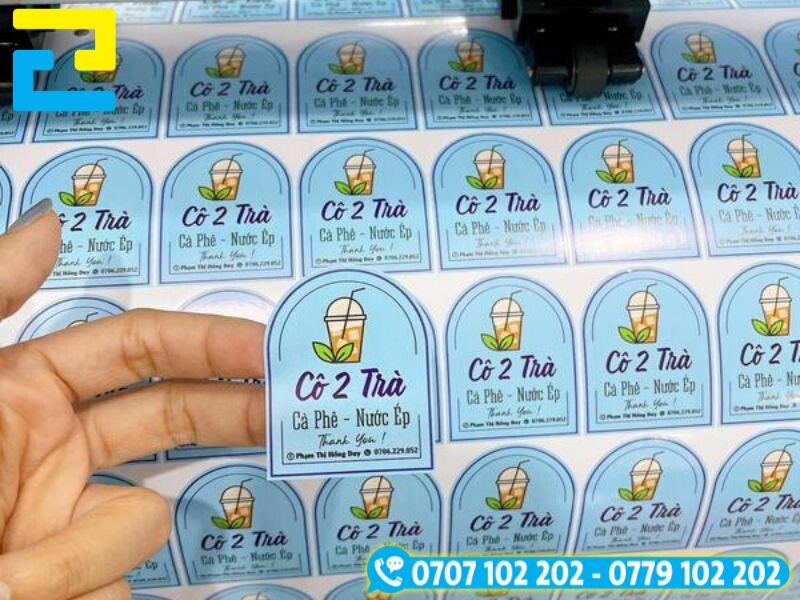 In Decal Dan Chai Nhua