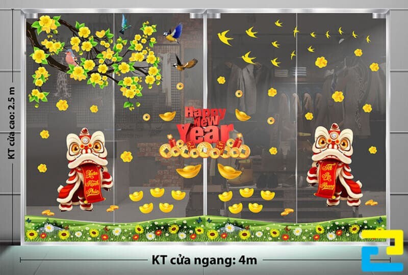 Mau Decal Trang Tri Tet Cua Kinh 5