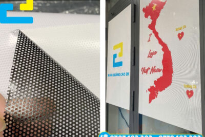 Xưởng In Decal Lưới Giá Rẻ, Lấy Ngay