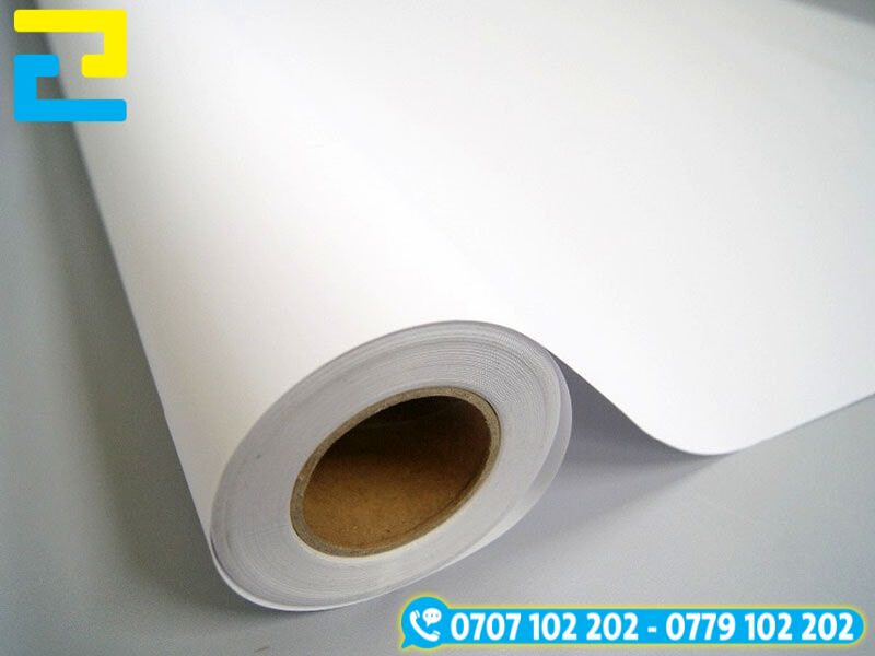 Decal nhựa bền, chống nước và khó rách, dùng làm tem nhãn sản phẩm