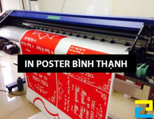In Ấn Quảng Cáo 2H Chuyên Nhận In Poster Quận Bình Thạnh