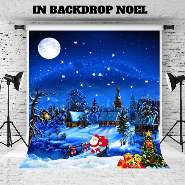 Báo Giá In Backdrop, Background, Phông Nền Giáng Sinh Noel