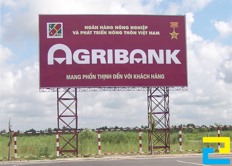 Pano quảng cáo cho ngân hàng Agribank