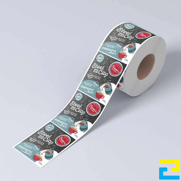 Kích thước in tem nhãn decal cuộn càng lớn thì giá thành in sẽ cao và ngược lại