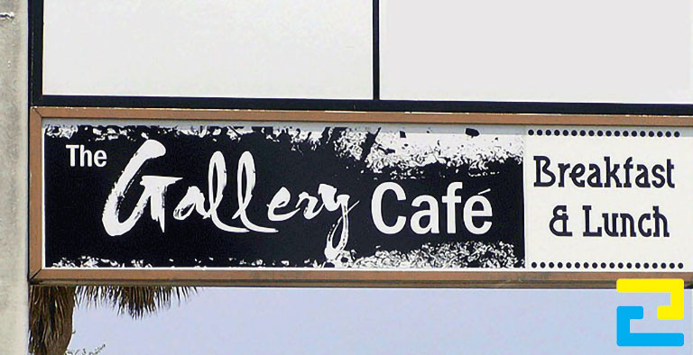 Mẫu bảng hiệu inox cho quán cà phê đẹp