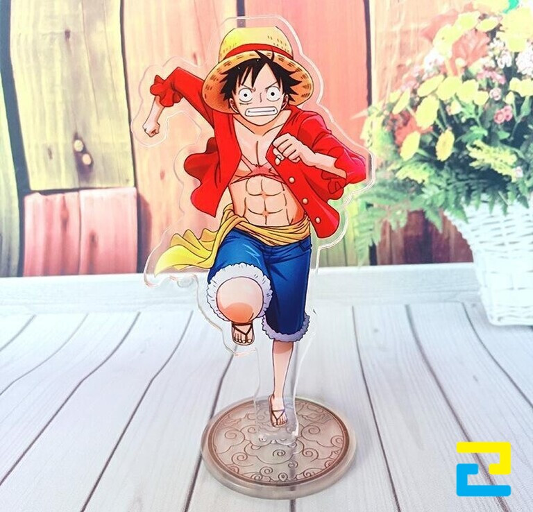 Mẫu standee nhân vật Luffy trong hoạt hình One Piece