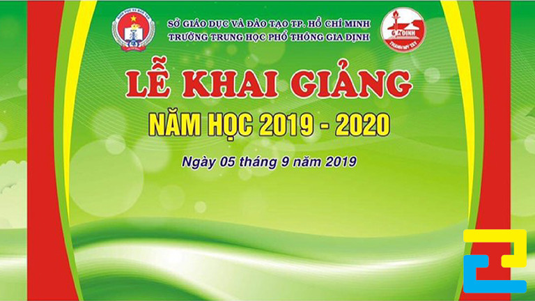 Nếu quý khách không yêu cầu thiết kế phông nền cho lễ khai giảng đẹp, thời gian in ấn sẽ được rút ngắn