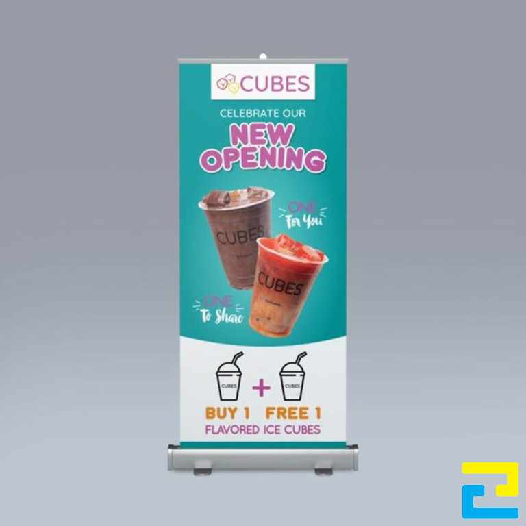 Công Ty In Ấn Quảng Cáo 2H có nhận in standee quảng cáo trà sữa với số lượng ít, dù chỉ 1 hay 2 standee