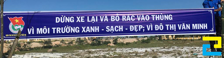 Máy in kỹ thuật số có thể sản xuất băng rôn với đủ loại mẫu mã có trong file in, nhờ vậy mà quý khách không bị gò bó ý tưởng khi thiết kế bandroll