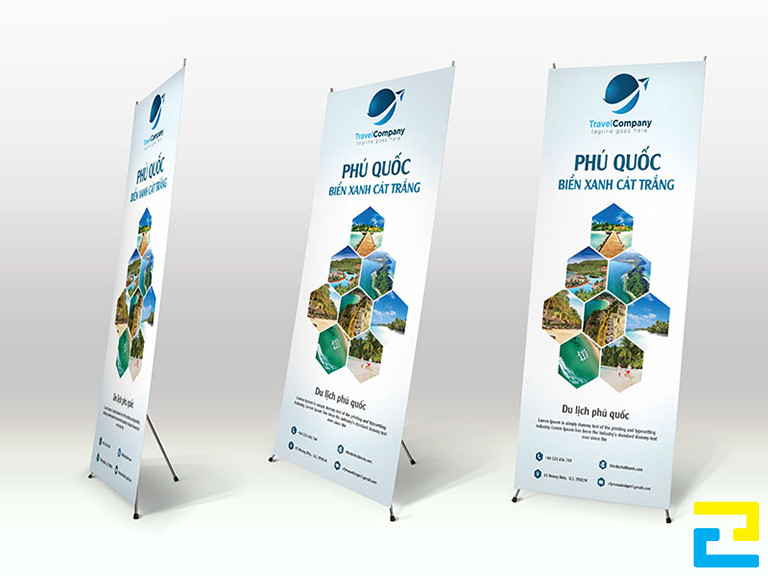 Để nhận báo giá in standee quảng cáo du lịch mới nhất, quý khách vui lòng liên hệ qua số Hotline: 0779.102.202 của Công Ty