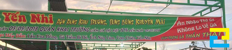 Nếu quý khách đã có sẵn mẫu thiết kế file bandroll khai trương quán nhậu đạt chuẩn, thời gian in ấn sẽ được rút ngắn