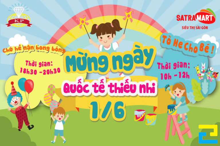 Trường hợp quý khách chưa có sẵn mẫu thiết kế file in backdrop Thiếu nhi, quý khách có thể yêu cầu chúng tôi thiết kế file in