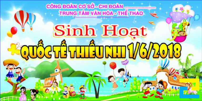 In Backdrop Tết Thiếu Nhi 3