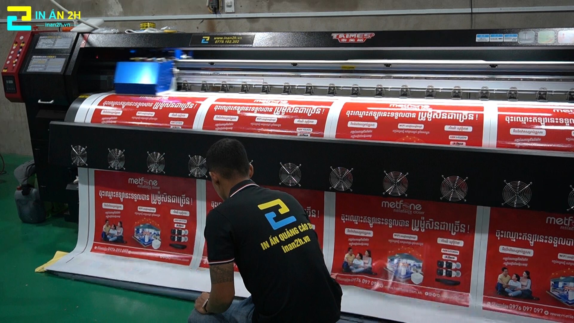 Quy trình thực hiện in ấn tại Công Ty In Ấn Quảng Cáo 2H được diễn ra chuyên nghiệp