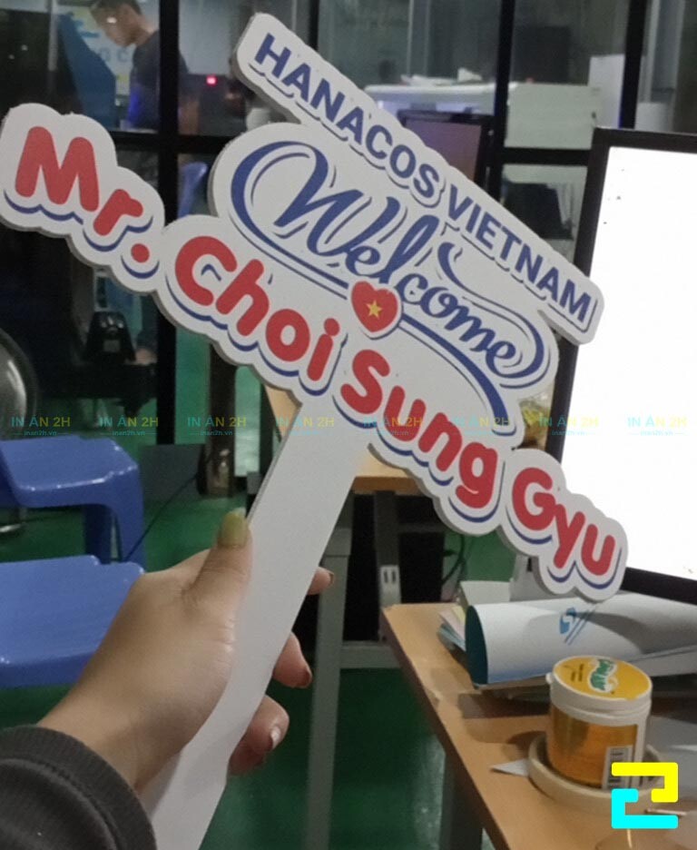 In bảng hashtag cho Công ty TNHH Hanacos Việt Nam