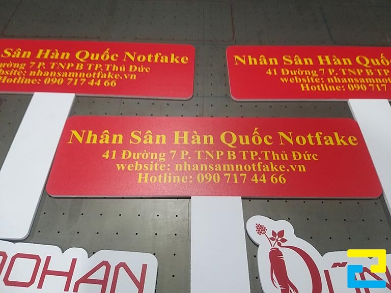 In bảng hashtag quảng cáo nhân sâm Hàn Quốc cho cửa hàng Dũng Dohan Chuyên Đồ Hàn Chính Hãng tại phường Tăng Nhơn Phú B, TP. Thủ Đức