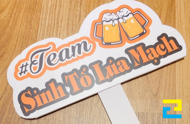 Bảng Giá In Hashtag Chủ Đề Ăn Nhậu Tại Công Ty In Ấn Quảng Cáo 2H