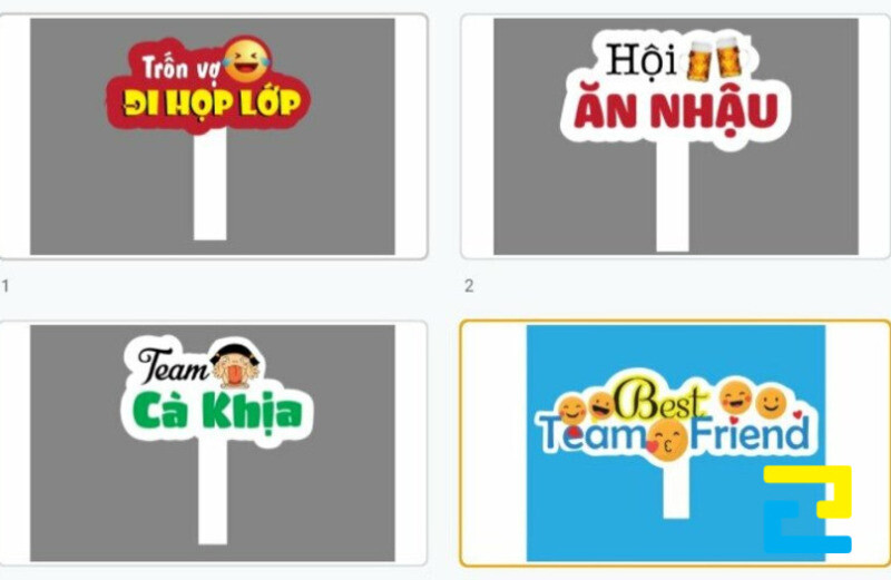 Mẫu 2: Hashtag ăn nhậu được in từ nhiều kích thước khác nhau, đa dạng về mẫu mã được làm từ chất liệu Mica tạo độ bền bỉ khi sử dụng lâu dài.