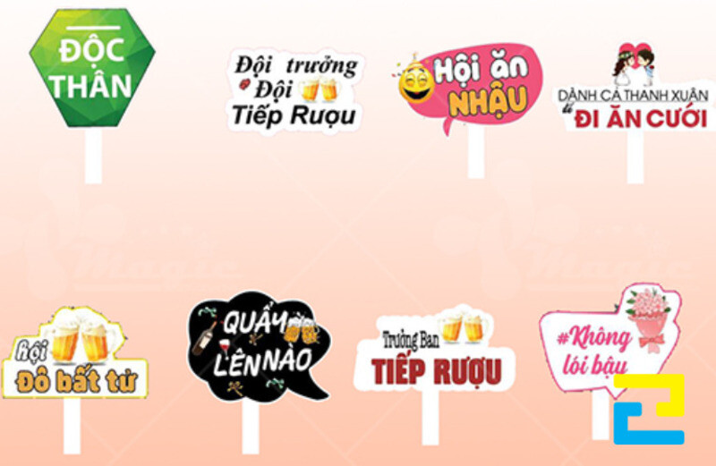 Mẫu 3: Hashtag Ăn Nhậu Đa Hình Dạng - Phủ Bóng, Lung Linh Khi Check-in và Chụp Ảnh