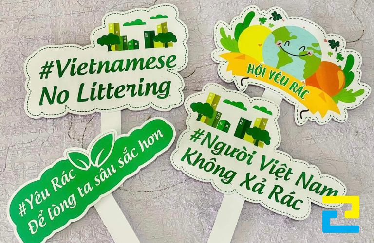 Hình 3: Hashtag bảo vệ môi trường
