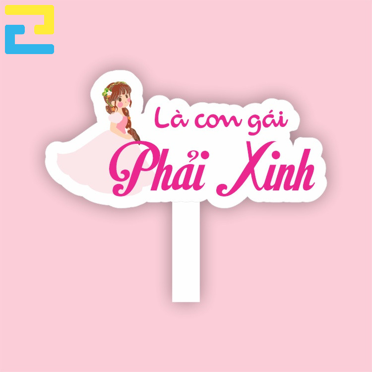 Mẫu Hashtag Là Con Gái Phải Xinh, Cực Kỳ Cute.