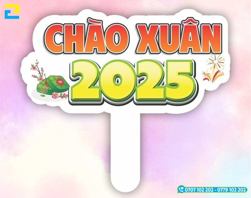 Mau Hashtag Cam Tay Tet 2025