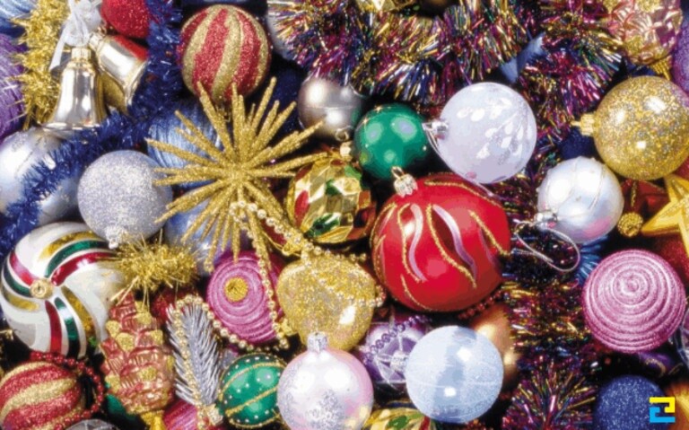 Các phụ kiện trang trí noel ở trường mầm non