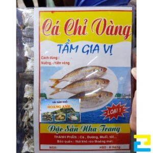 Mẫu khô cá chỉ vàng đơn giản, tiết kiệm chi phí