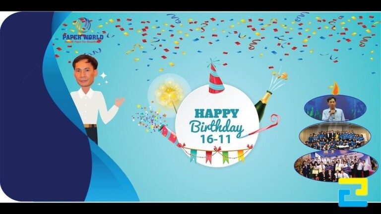 Làm một chiếc video về sếp nhân dịp sinh nhật