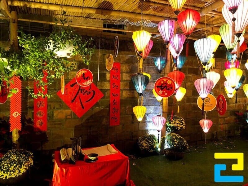 Trang Tri Quan Cafe Ngay Tet 7