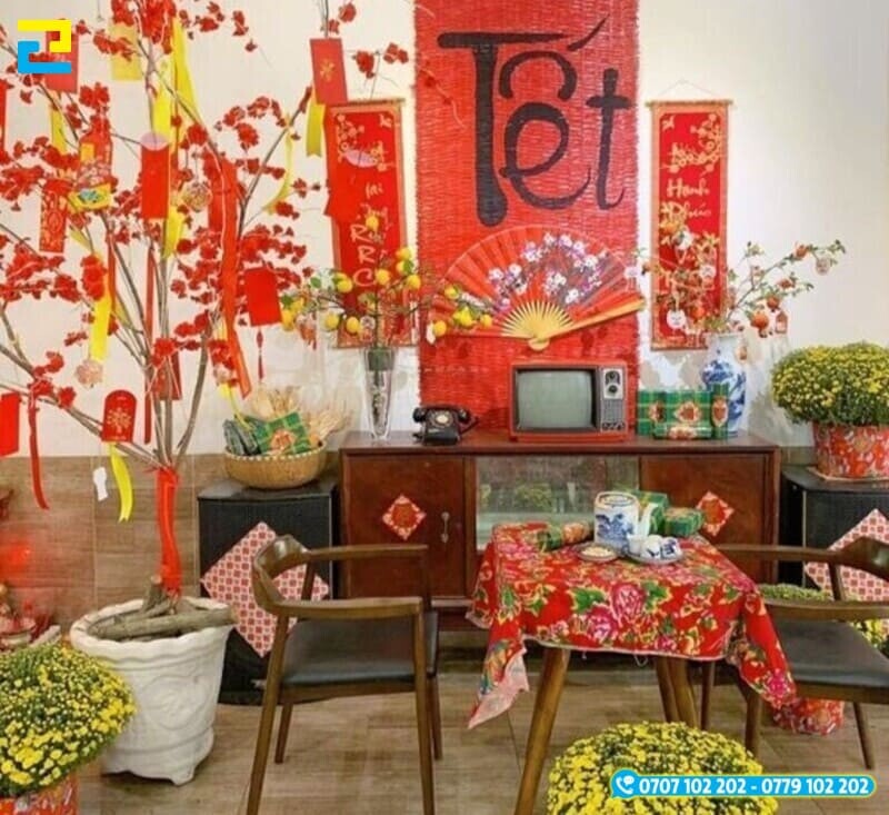 Trang Tri Quan Cafe Ngay Tet 8