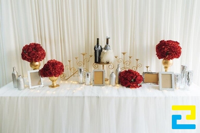 Trang trí đám cưới đơn giản, tiết kiệm chi phí