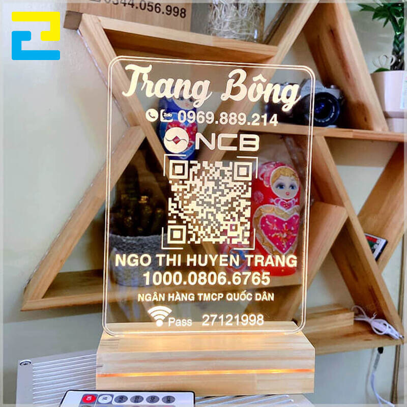 Bảng mã QR thanh toán 2