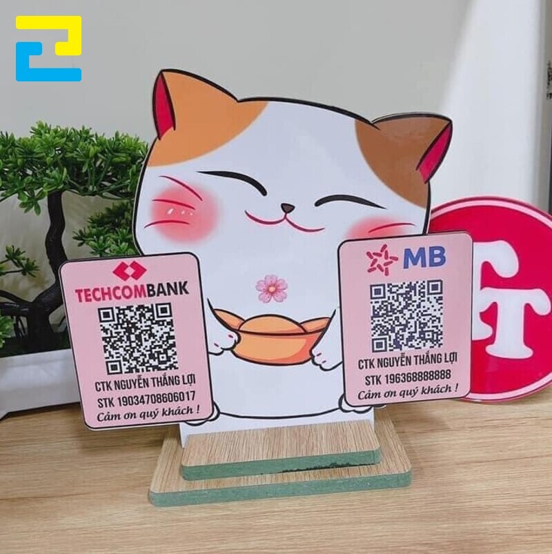Bảng mã QR thanh toán 1