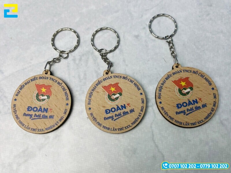 Mau Go Moc Khoa Qua Tang In Logo 1