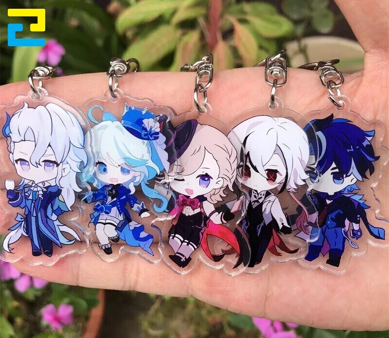 Móc khóa anime cute hạt me, dễ thương.