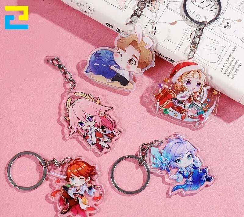 Mẫu móc khóa anime dễ thương, cute.