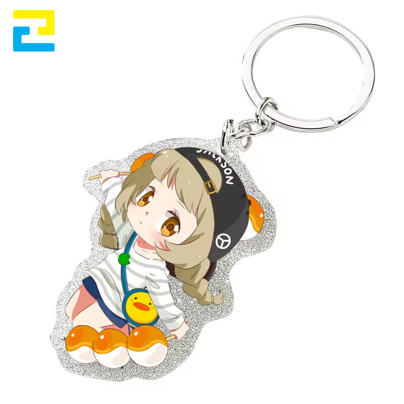 Móc khóa đẹp cho nữ, in theo yêu cầu tặng bạn gái.